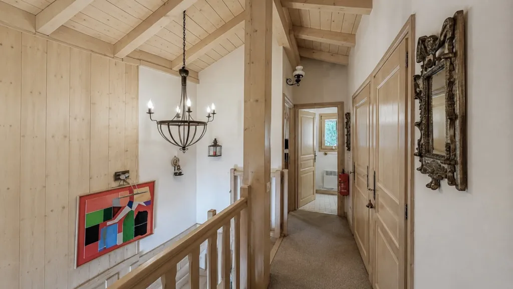 Entrée - Chalet avec Vue sur le Jaillet à Megève