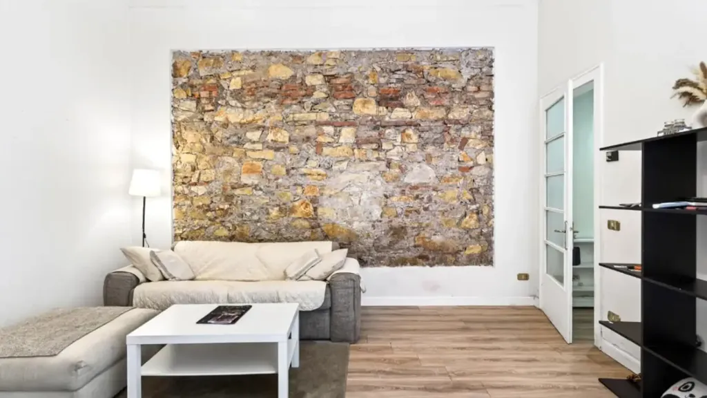 Séjour - Spacious 2-Bedroom Apartment in Brescia