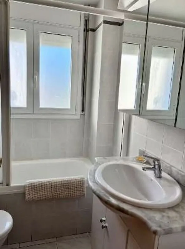 Salles de bain - Apartment with Terrace in Platja d'Aro