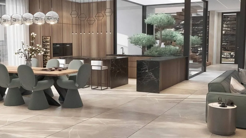 Dining Room - Ultra-modern Villa with Panoramic Views in El Madroñal