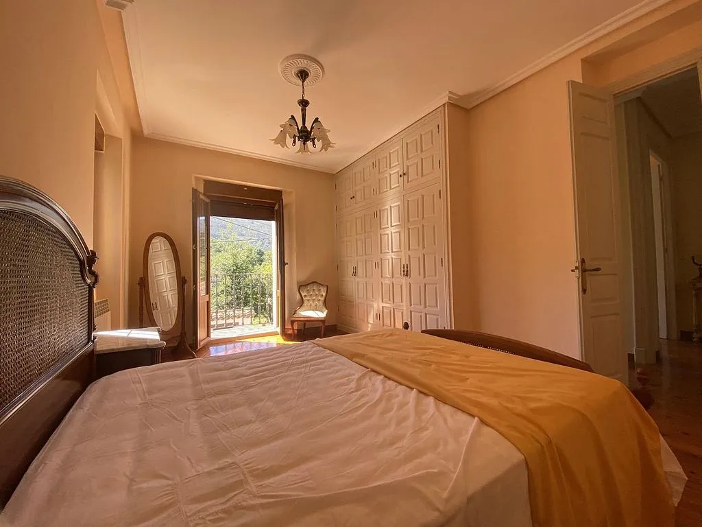 Bedrooms - Historic Chalet with Mountain Views in Ribadedeva