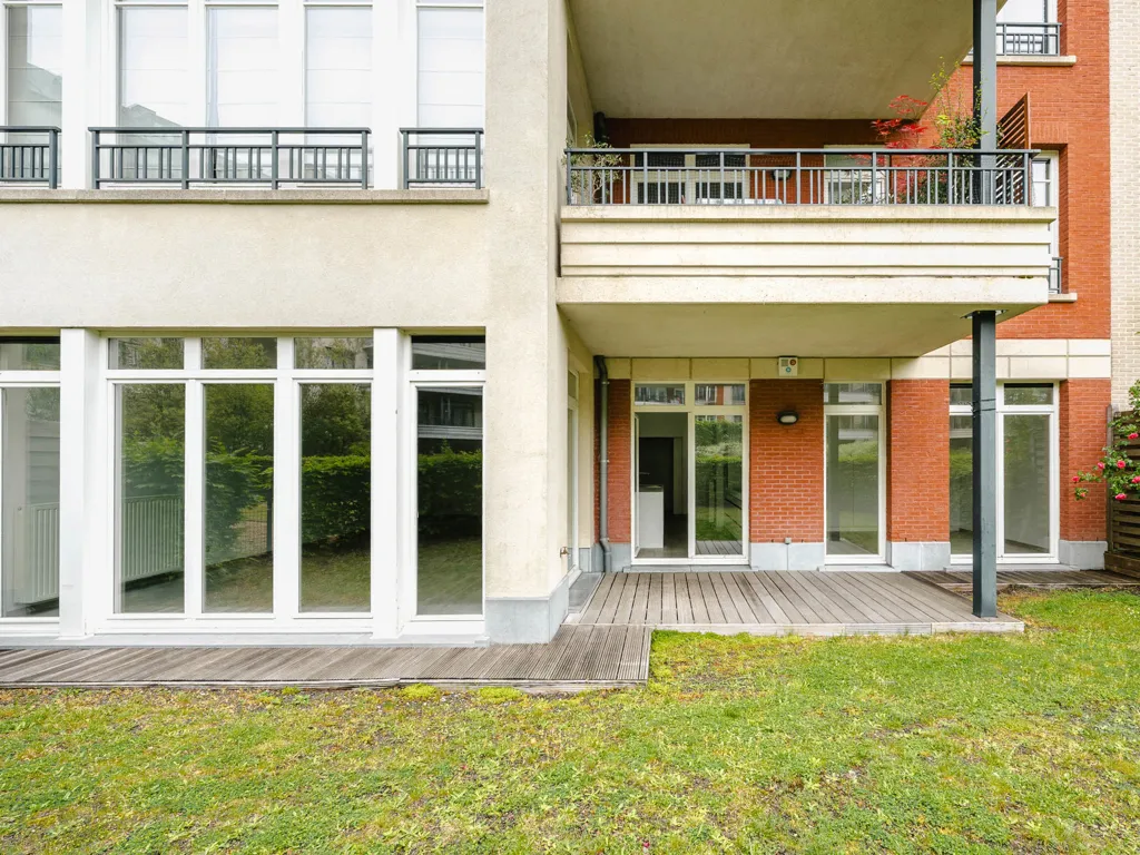 Extérieur - Appartement avec Jardin au Sud-Ouest à Ixelles