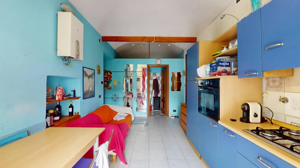 Cuisine - Bright Bungalow with Balcony in Turin