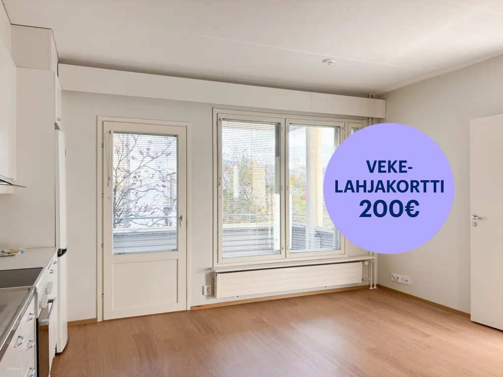 Köök - Efficient Two-Bedroom Flat with Balcony in Oulu