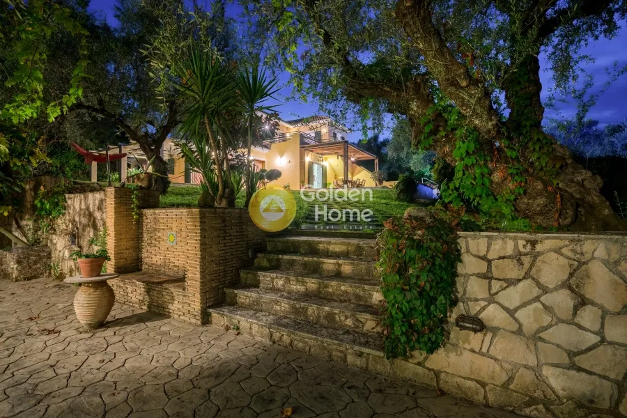 Jardin - Villa with Sea View in Arkadi - Tragaki
