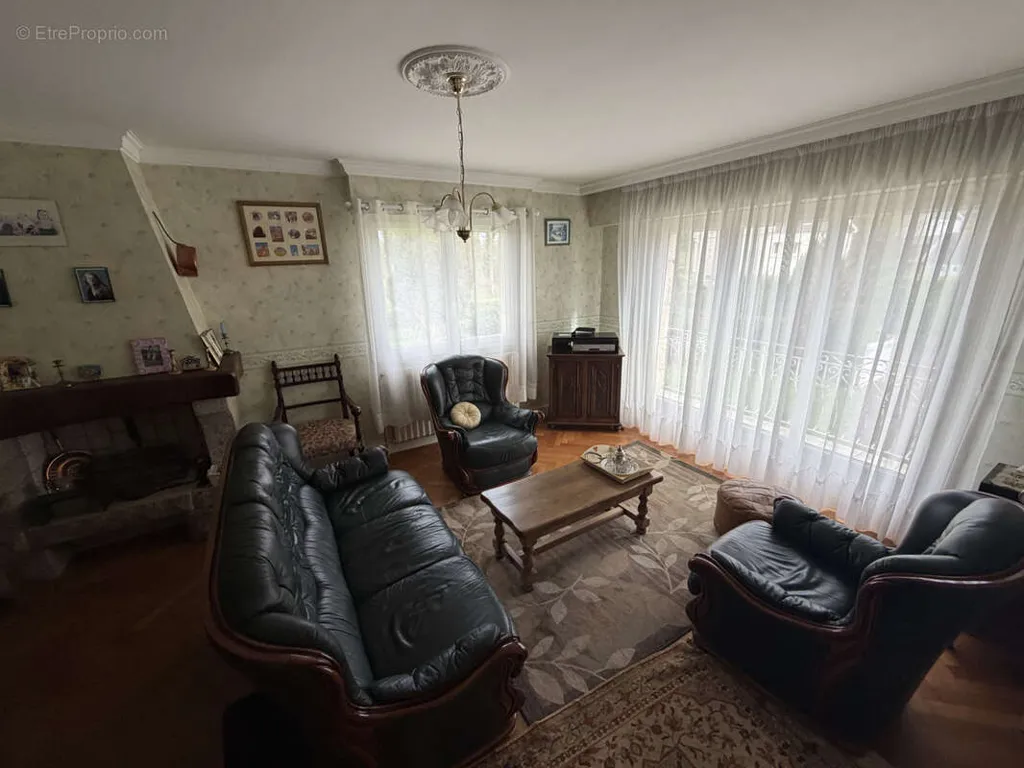 Living Room - House with Garden in Plouigneau