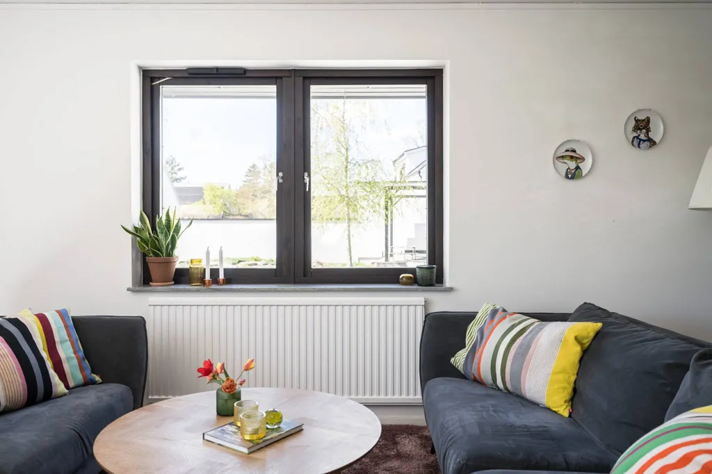 Living Room - Spacious Villa with Garden in Lund