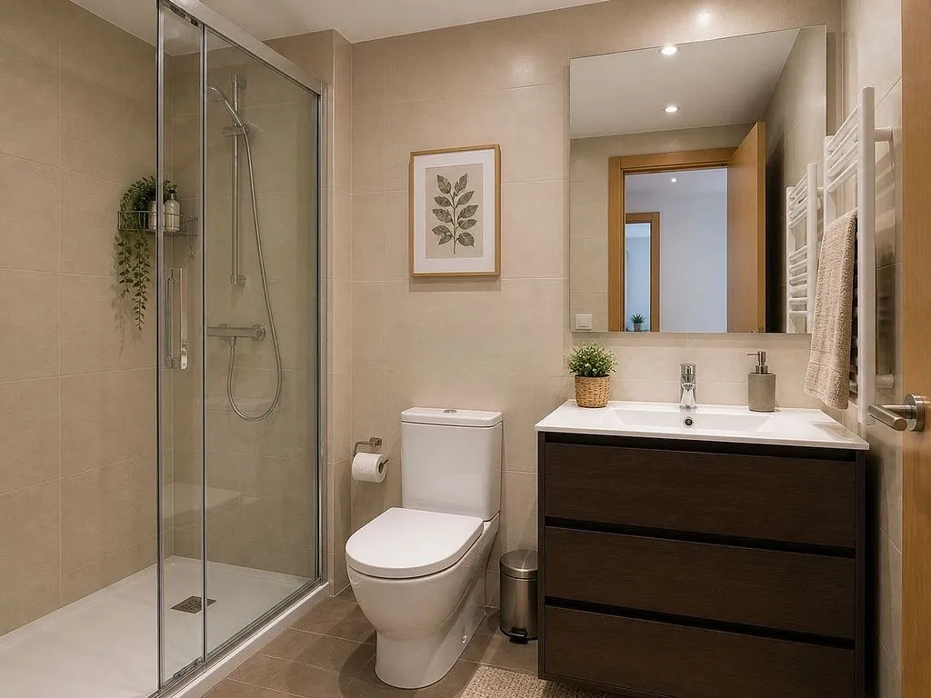 Salles de bain - Modern Flat with Balcony in Poblenou