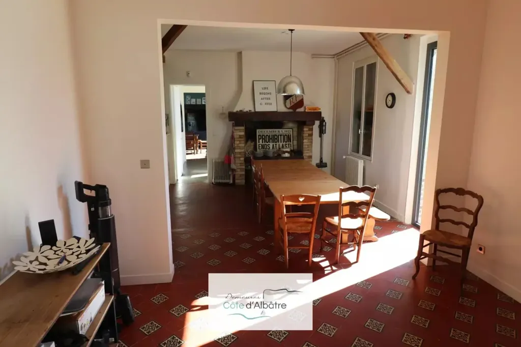 Salle à manger - Maison de Brique avec Piscine près de Veules-les-Roses