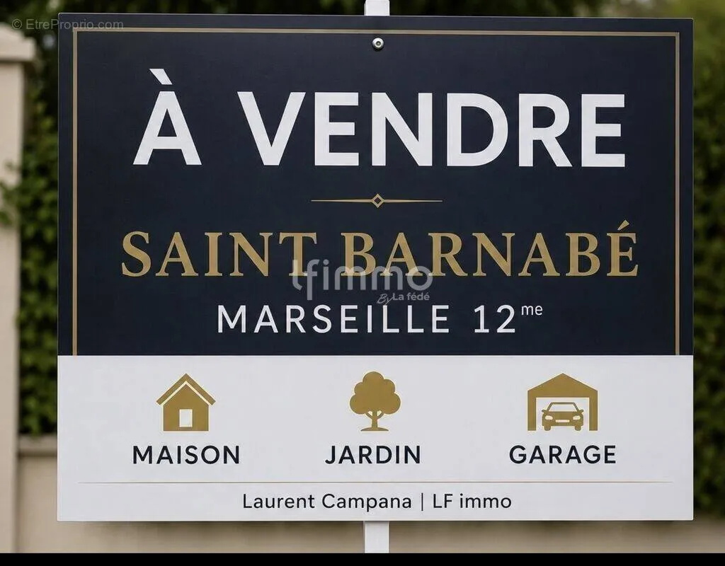 Maison 5 pièces à Marseille-12e