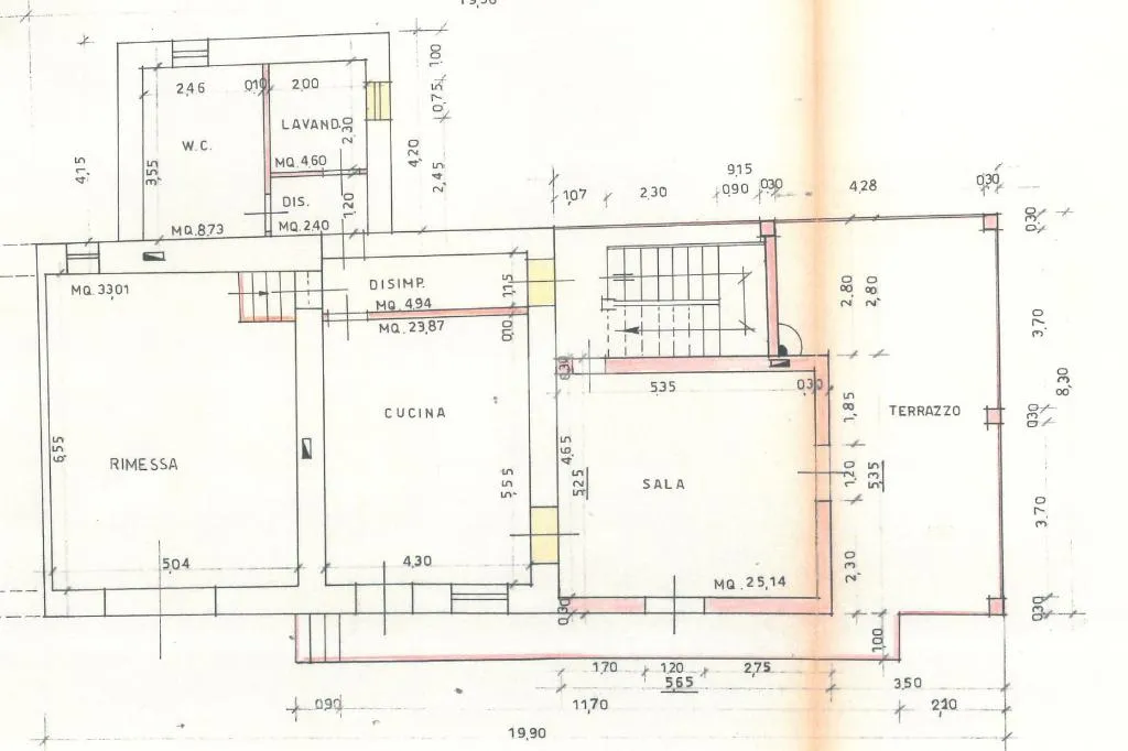 Plan - Two-Level Villa with Garden in Bibiana