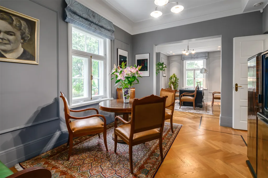 Dining Room - Historic Villa with Garden in Tallinn