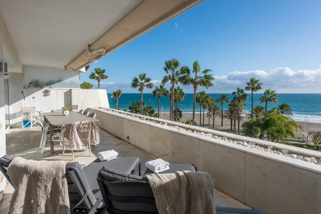 Balcon - Duplex Penthouse with Sea Views in Puerto Banús