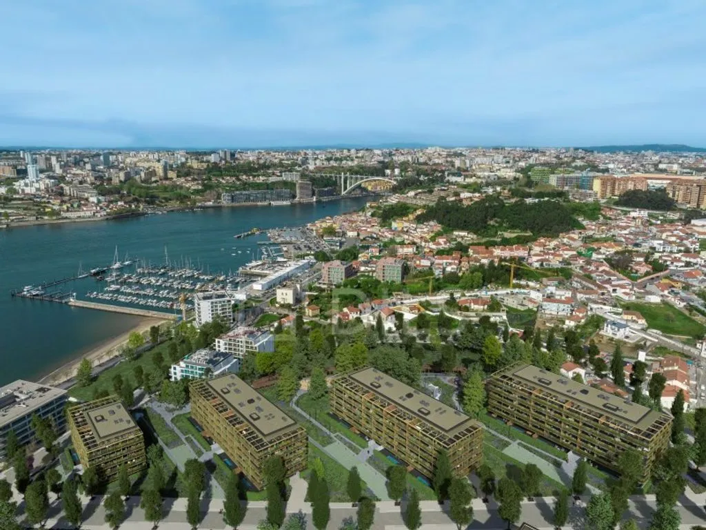 Vue aérienne - Luxury Flat with River View in Vila Nova de Gaia