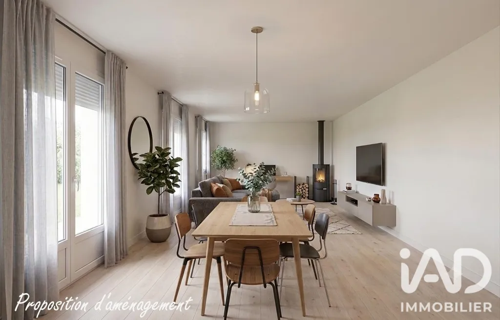 Sala da pranzo - 3-Bedroom House with Constructible Land in Pleugueneuc