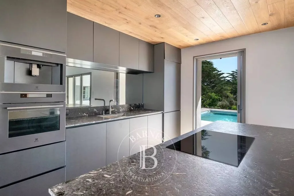 Cuisine - Maison Luxueuse avec Vue Mer à Le Croisic