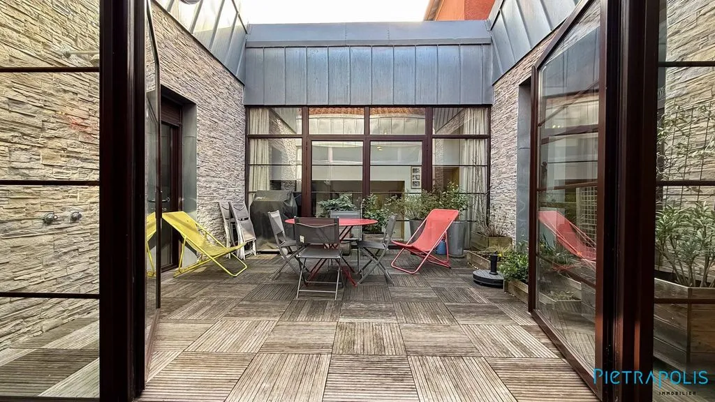Jardin - Loft d'Exception à Villeurbanne, Proche Lyon 6e