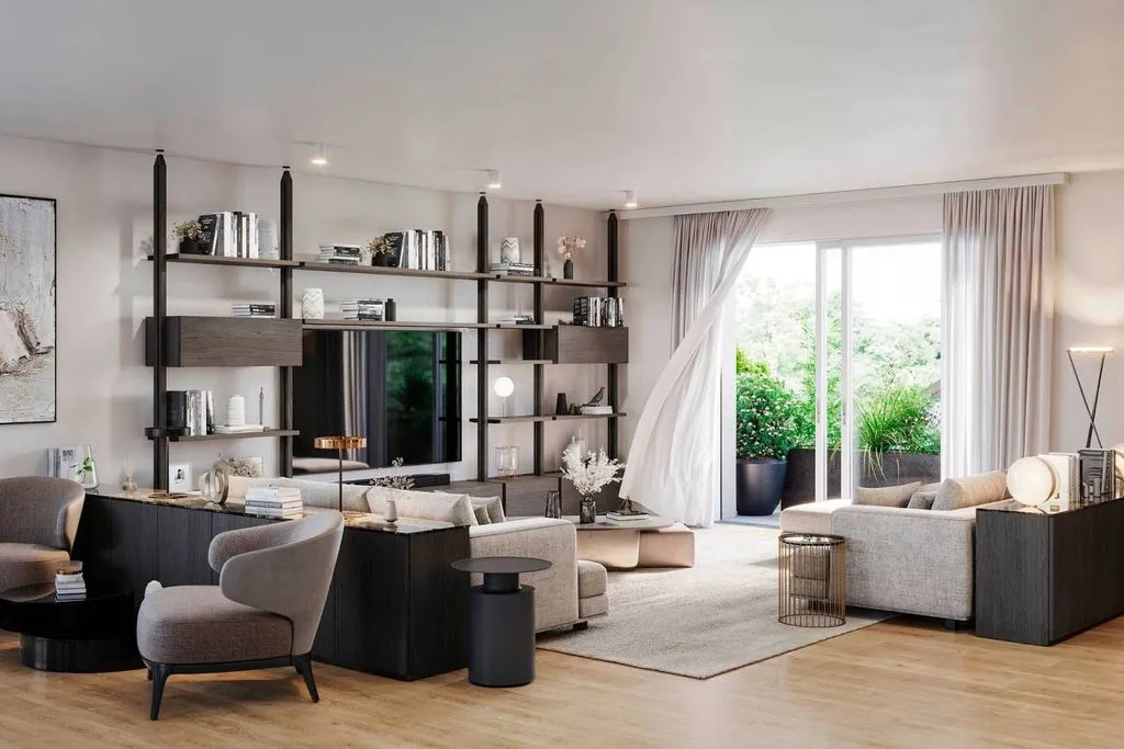 Séjour - Luxury Penthouse with 360° View in Monza