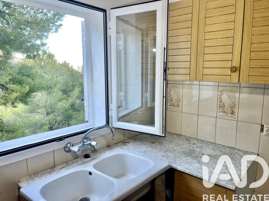 Köök - Chalet with Sea View and Pool in Alcossebre