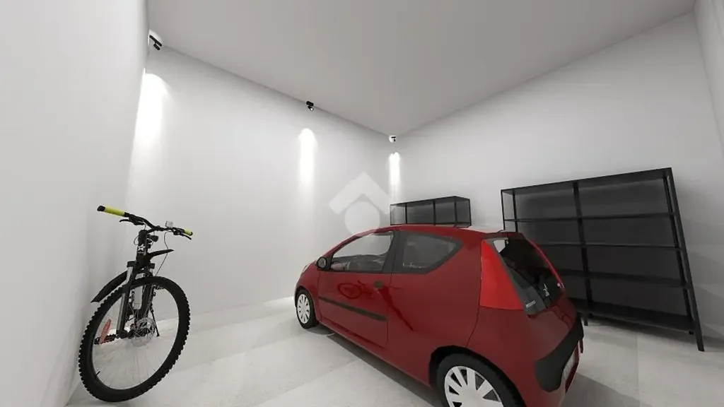 Garage - Villa with Garden in San Raffaele Cimena
