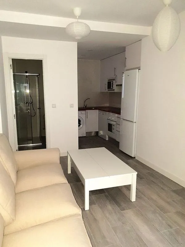 Séjour - 1-Bedroom Flat with Air Conditioning in Carabanchel