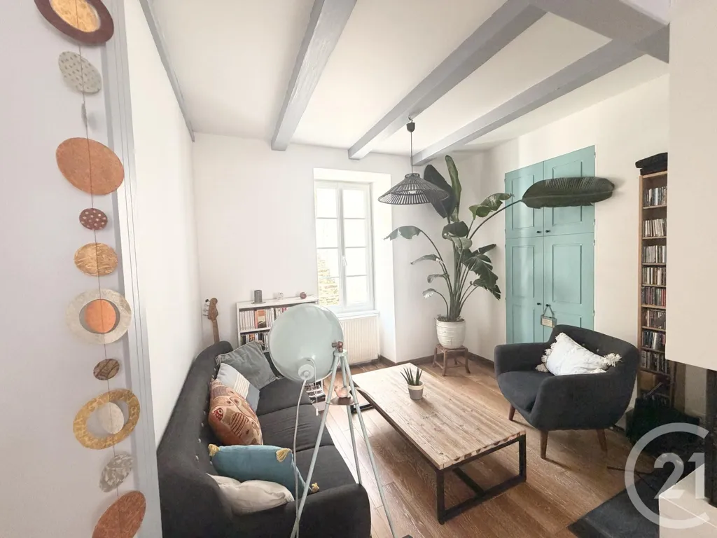 Soggiorno - Charming Townhouse with Courtyard in Pornic