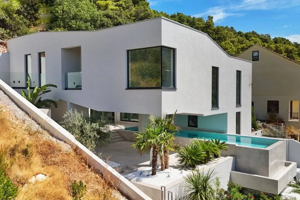 Bassein - Modern Villa with Infinity Pool in Smokvica