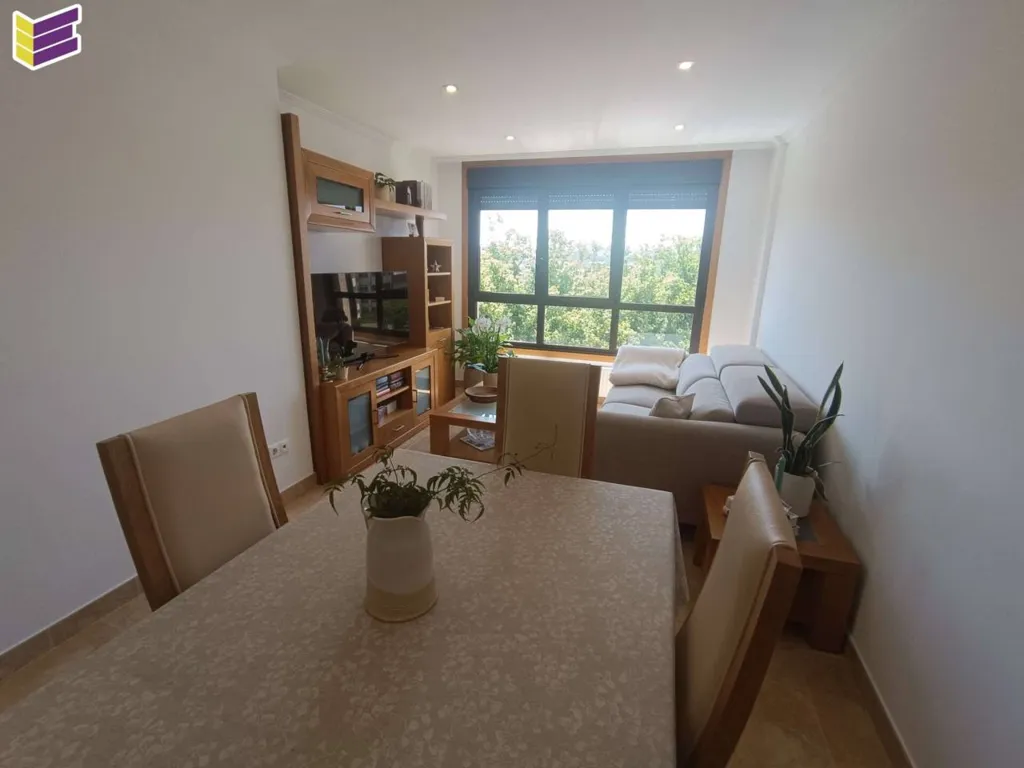 Salle à manger - Exterior Flat with Garden in Ponteareas