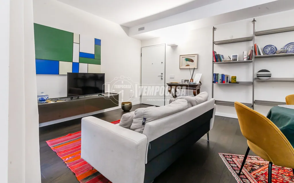 Séjour - Bright Apartment with Balcony in Milan