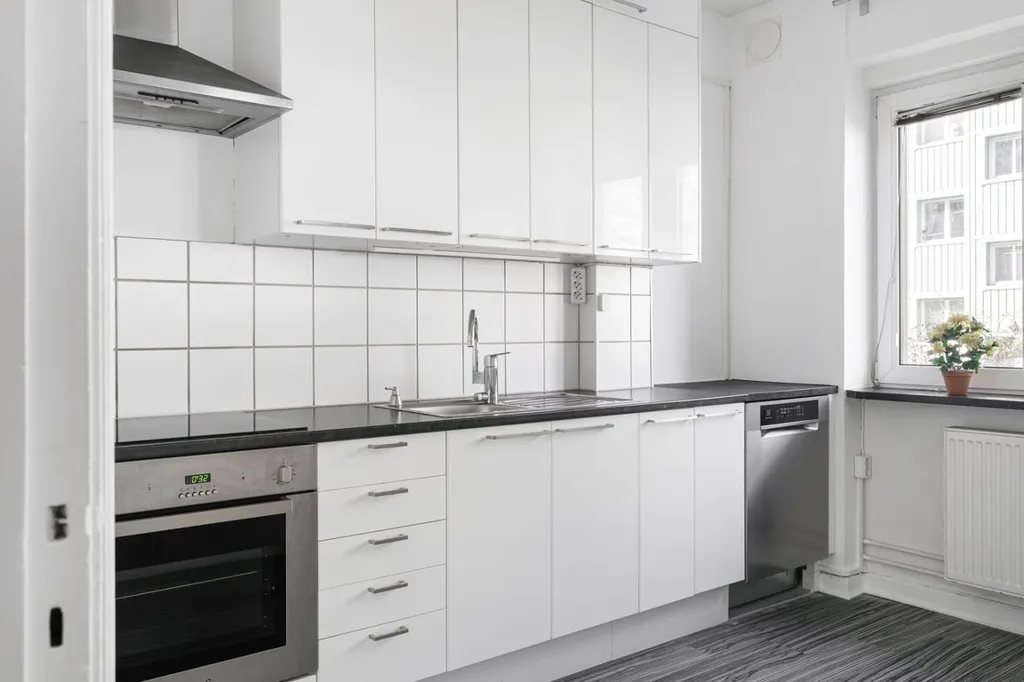 Cucina - Spacious Flat with Garden View in Malmö