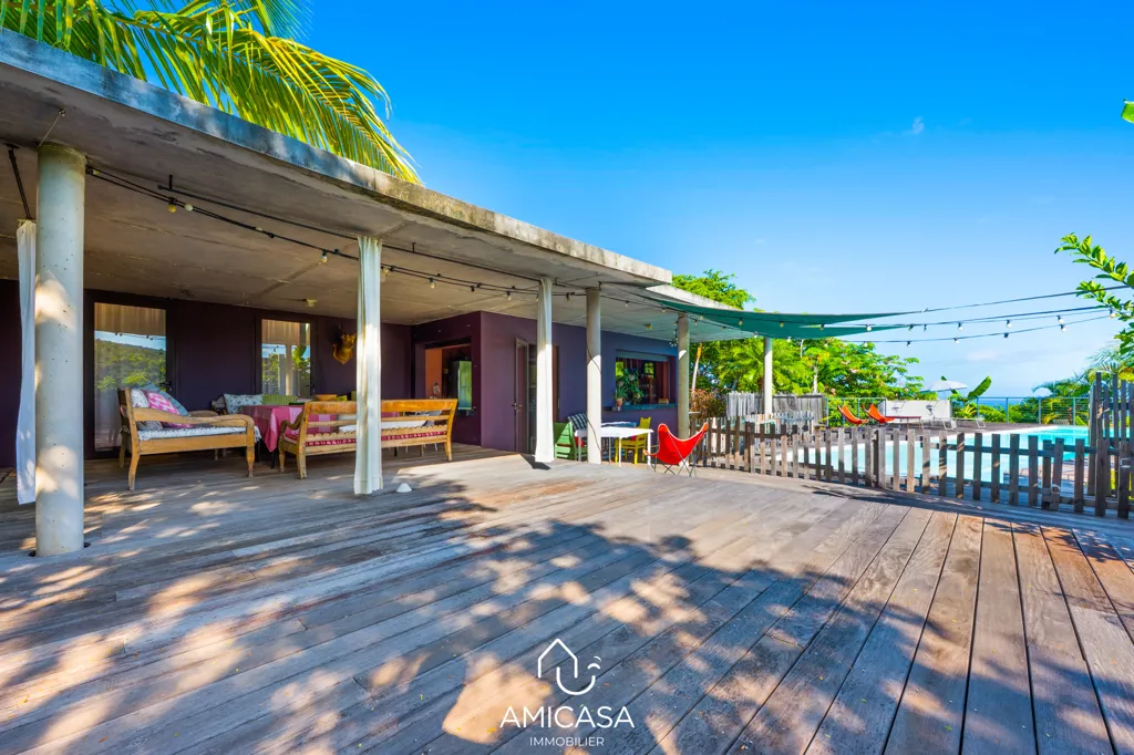 Terrass - House with Pool in La Possession