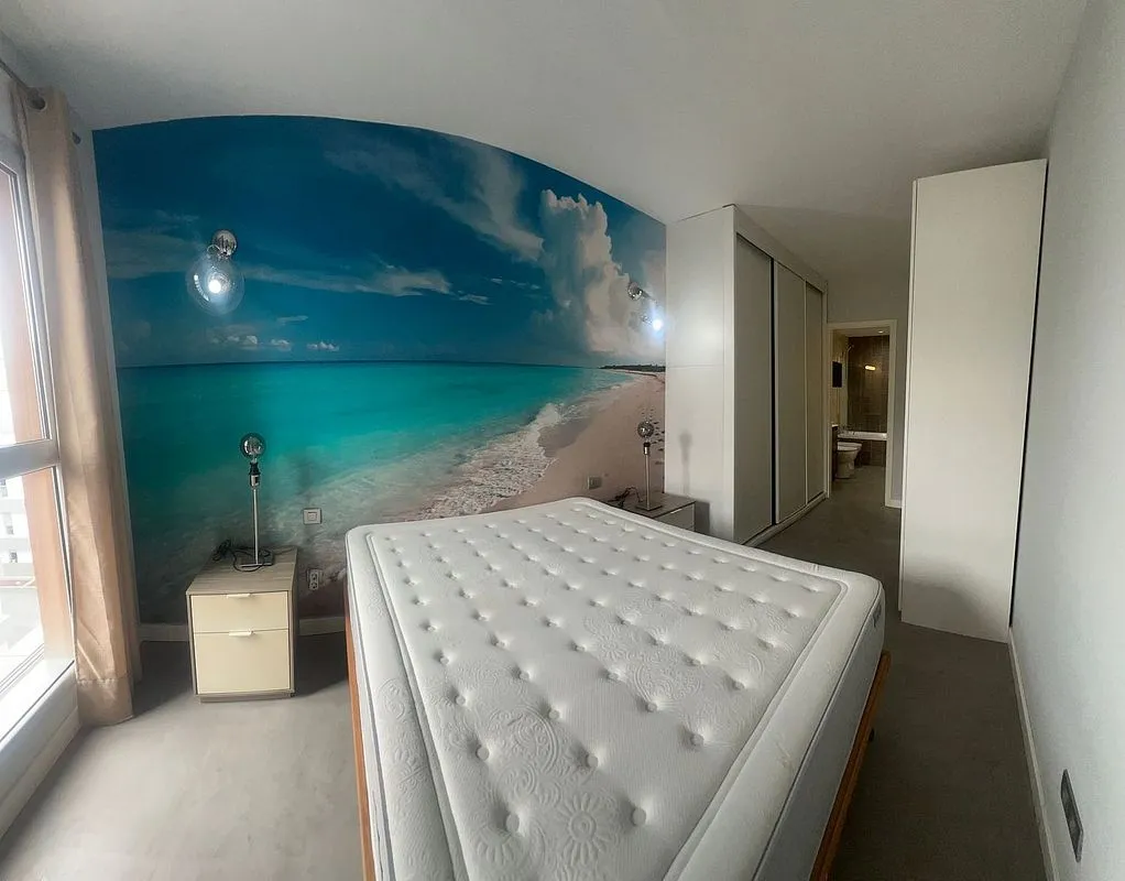 Bedrooms - Apartment with Pool in Calle Camelia