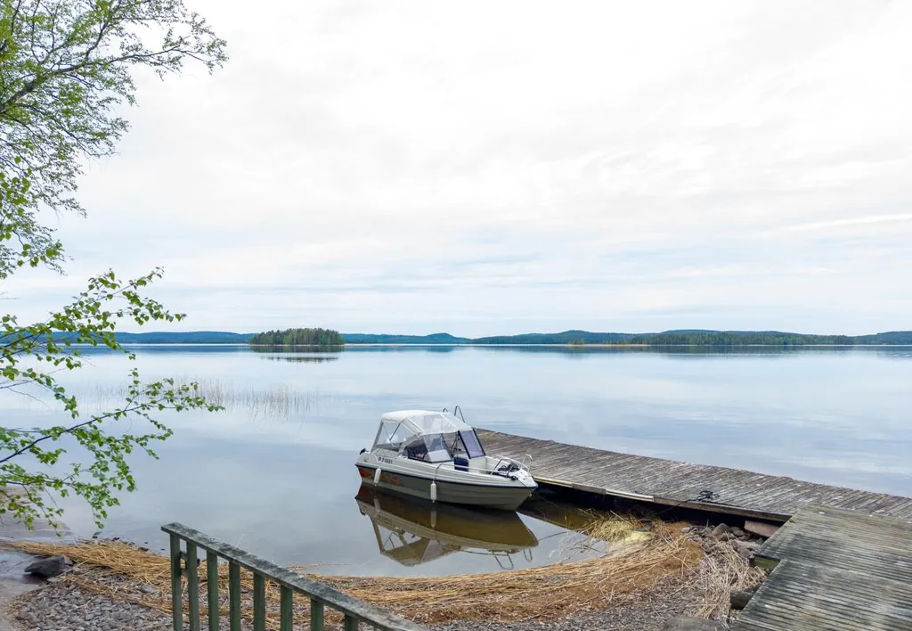 Terrasse - Cottage with Sauna and Lake View in Jyväskylä