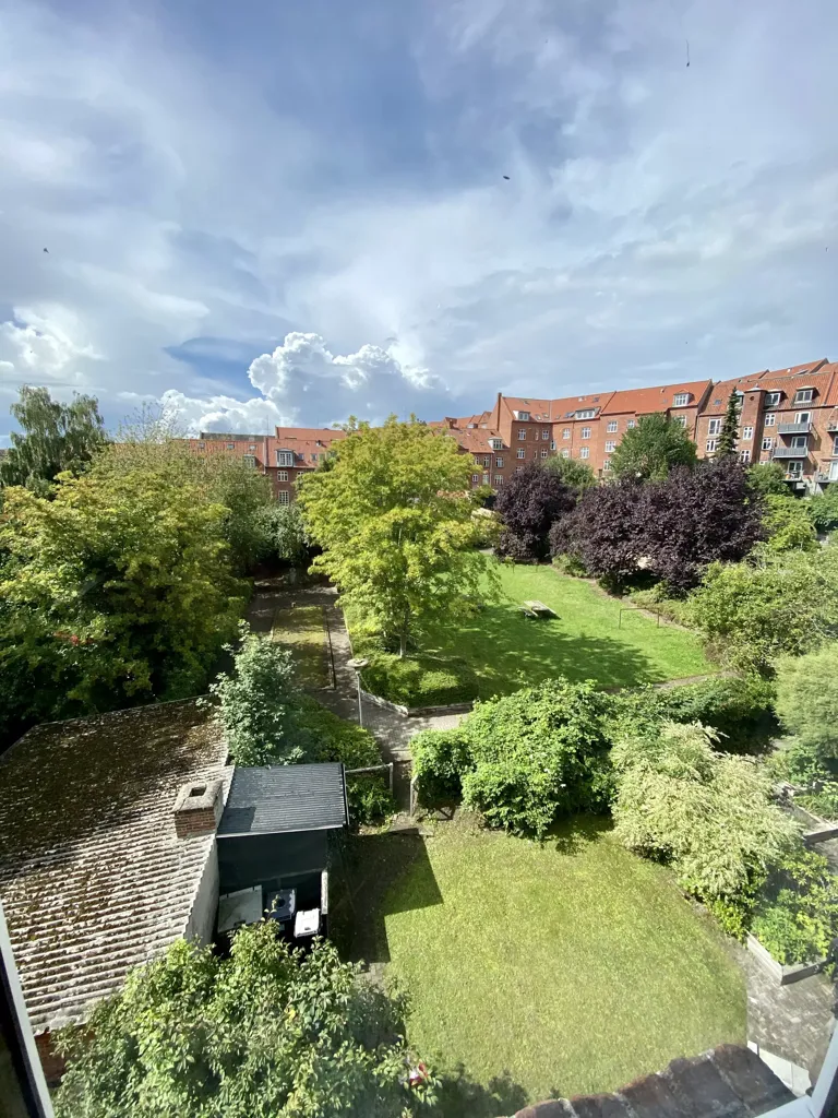 Aed - Two-Bedroom Flat with Exposed Beams in Odense