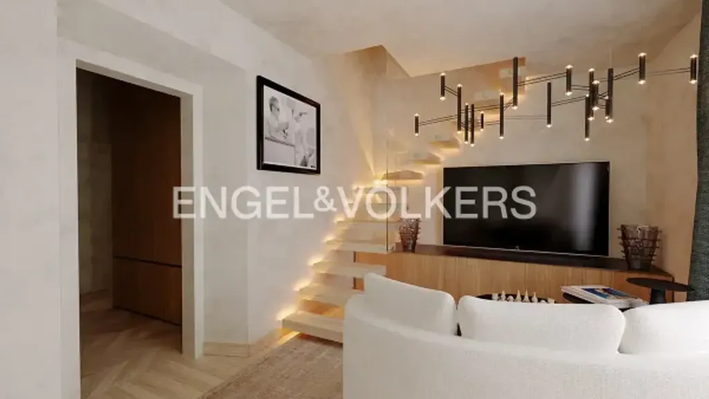 Séjour - Historic Villa Apartment with Garden in Settignano