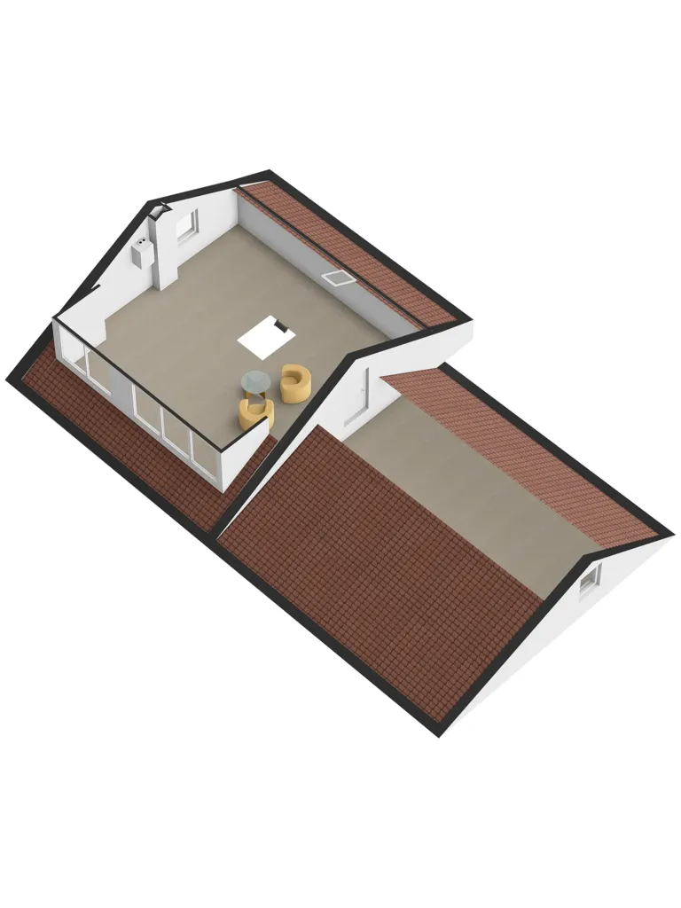 Planimetria - Renovated Schoolhouse with Loft in Oudelande
