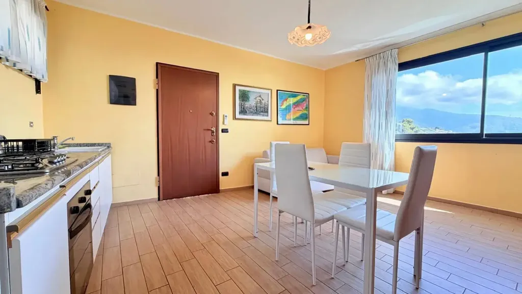 Salle à manger - Terraced Apartment with Sea View in Coldirodi