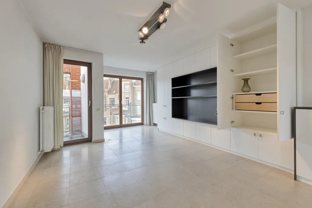 Séjour - Appartement Moderne avec Deux Terrasses à Bruges