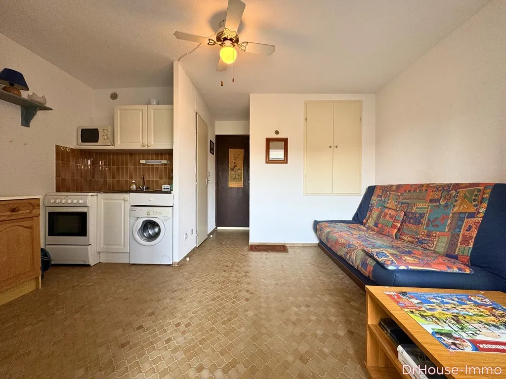 Köök - Ground Floor Studio with Garden in Cap d'Agde