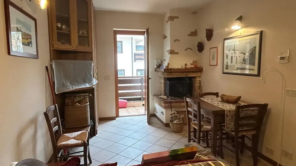 Salle à manger - Apartment with Balcony in Ovindoli
