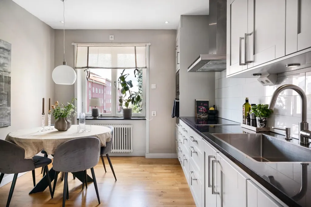 Salle à manger - Apartment with Central Location in Höganäs