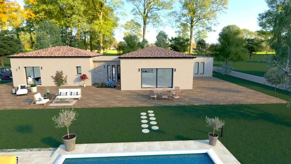 New Build House with Garden in Carcès