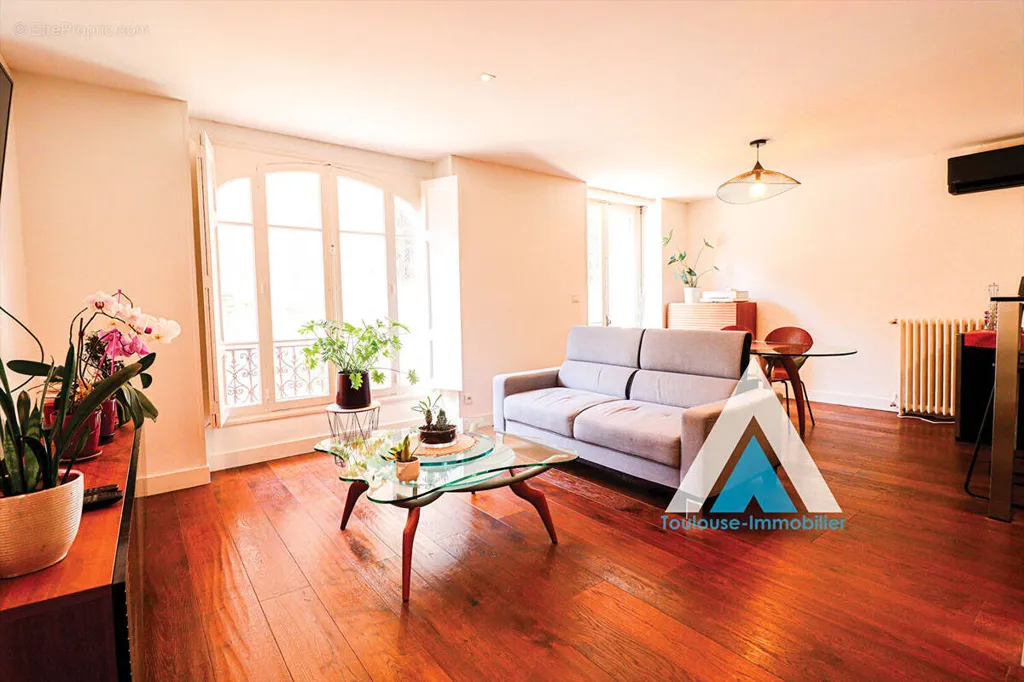 Séjour - Appartement de Standing avec Terrasse à Toulouse