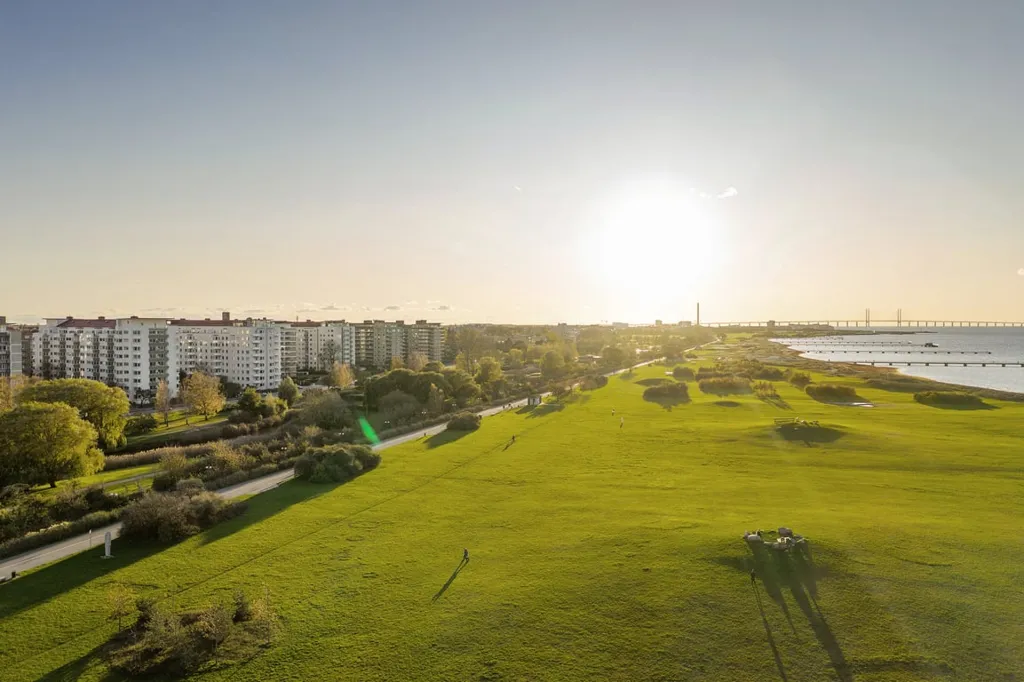 Õhuvaade - Ett with Sea View in Ribersborg