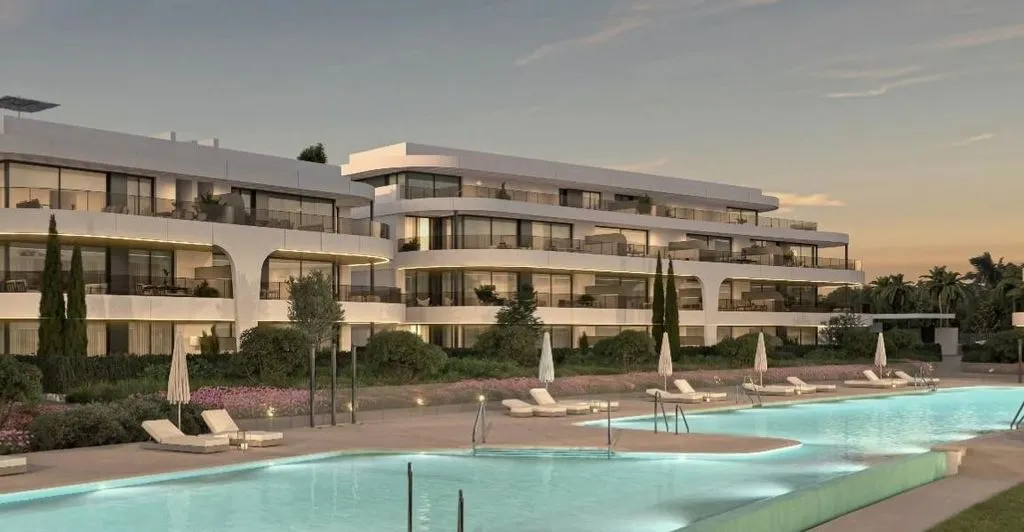 Piscine - Luxury Apartment with Pool in Estepona