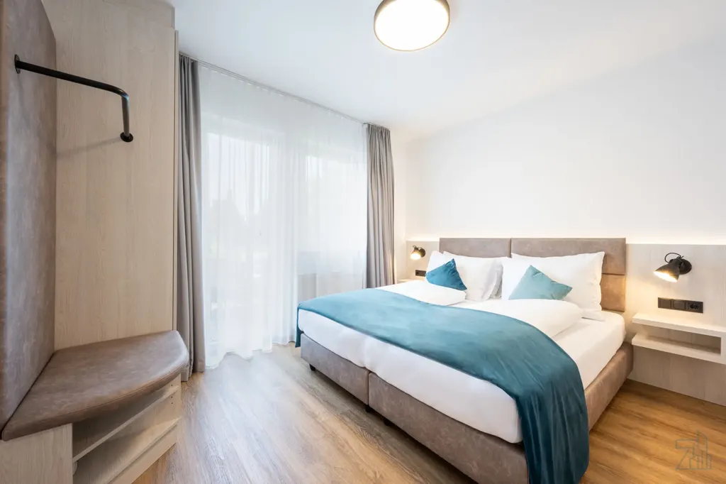Chambres - 2-Bedroom Apartment with Pool in Central Location