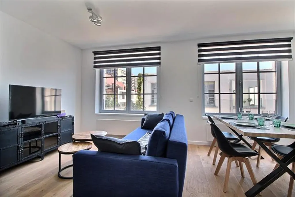 Soggiorno - Modern Studio with Private Cellar in Ixelles