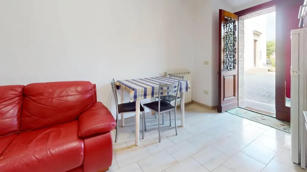 Séjour - Historic Townhouse with Two Entrances in Assisi