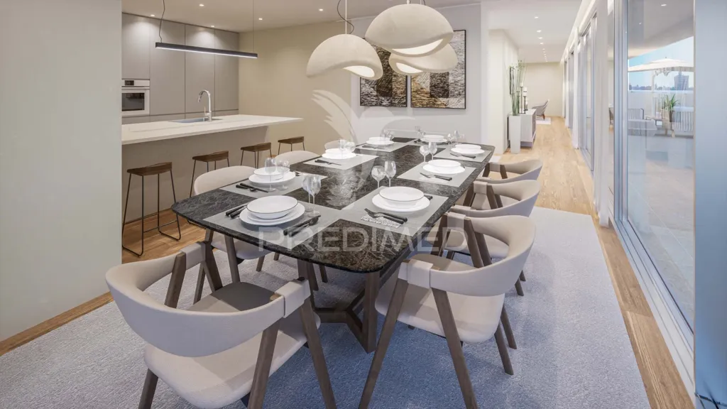 Söögituba - T2 Apartment with Balcony in Barrocas, Aveiro