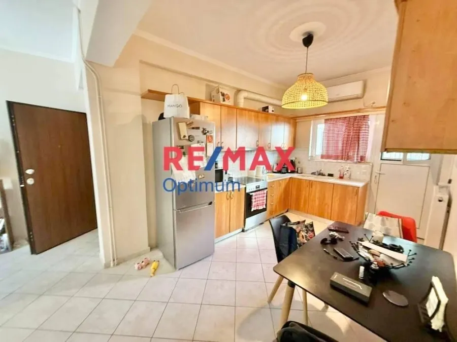 Cuisine - Fully Renovated Flat with Balcony in Peristeri